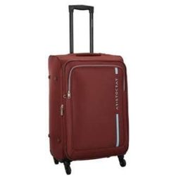 Aristocrat. Polyester VIP Dasher 4W Strolly 68 RED Softsided Check-in Luggage