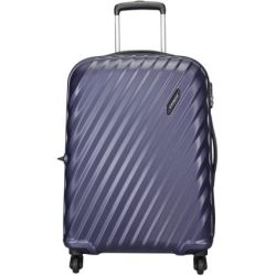 Aristocrat Target 65Cm Unisex Polycarbonate Medium Trolley Bag-TARGET65MDP (Purple)