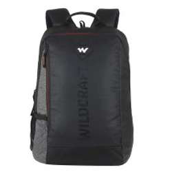 Wildcraft Work Packs'18 21 Ltrs Black Laptop Backpack (Streak Plus)