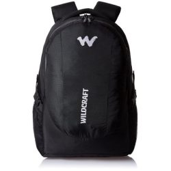 wildcraft Nylon 40 ltrs Black Laptop Bag (Trident XL 2_Black)